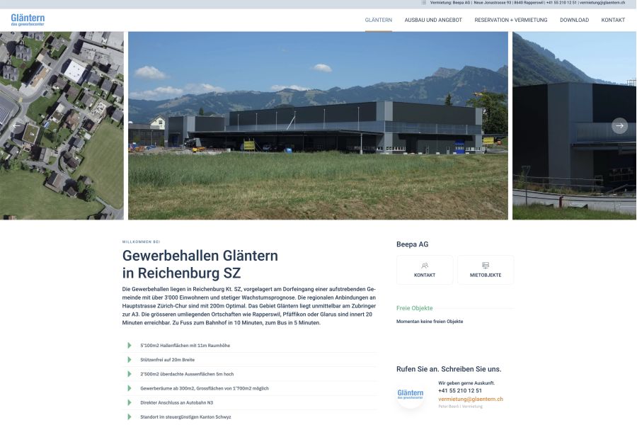 neubau-gewerbehallen-glaentern-an-der-gewerbestrasse-in-reichenburg